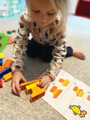 BiOBUDDi Miljøvenlige Byggeklodser - Dyresæt - 240 dele - fra 18 mdr. - Billede 1