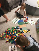 BiOBUDDi Miljøvenlige Byggeklodser - Dyresæt - 240 dele - fra 18 mdr. - Billede 1