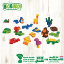 BiOBUDDi Miljøvenlige Byggeklodser - Dyresæt - 240 dele - fra 18 mdr. - Billede 1