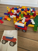 BiOBUDDi Miljøvenlige Byggeklodser - Bysæt - 246 dele - fra 18 mdr. - Billede 1