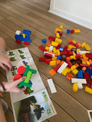 BiOBUDDi Miljøvenlige Byggeklodser - Bysæt - 246 dele - fra 18 mdr. - Billede 1