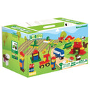 BiOBUDDi Miljøvenlige Byggeklodser - Bondegårdssæt - 243 dele - fra 18 mdr. - Billede 1