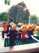 BiOBUDDi Miljøvenlige Byggeklodser - Følelser sæt - 240 dele - fra 18 mdr. - Billede 1