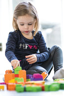 BiOBUDDi Naturlige Klodser - 100 dele i BIO-pose - fra 18 mdr. - Billede 1