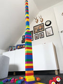 BiOBUDDi Naturlige Klodser - 100 dele i BIO-pose - fra 18 mdr. - Billede 1