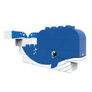 BiOBUDDi Naturlige Klodser - Dyresæt: Blåhval - 12 dele - fra 18 mdr. - Billede 1