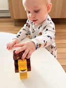 BiOBUDDi Naturlige Klodser - Dyresæt: Løve - 11 dele - fra 18 mdr. - Billede 1