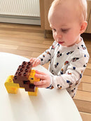 BiOBUDDi Naturlige Klodser - Dyresæt: Løve - 11 dele - fra 18 mdr. - Billede 1