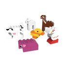 BiOBUDDi Naturlige Klodser - Dyresæt: Bondegårdsdyr - 31 dele - fra 18 mdr. - Billede 1