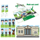 BiOBUDDi Miljøvenlige Byggeklodser - Bank - 27 dele. - Billede 1