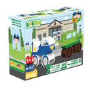 BiOBUDDi Miljøvenlige Byggeklodser - Bank - 27 dele. - Billede 1