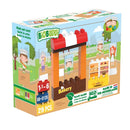 BiOBUDDi Miljøvenlige Byggeklodser - Bageri - 28 dele. - Billede 1