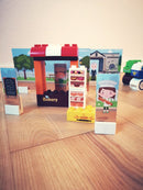 BiOBUDDi Miljøvenlige Byggeklodser - Bageri - 28 dele. - Billede 1