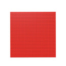 BiOBUDDi Byggeplade - 1 stk Rød - Mål: 25 x 25 cm (32 x 32 knopper) - Billede 1