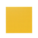 BiOBUDDi Byggeplade - 1 stk Gul - Mål: 25 x 25 cm (32 x 32 knopper) - Billede 1