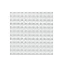 BiOBUDDi Byggeplade - 1 stk Hvid - Mål: 25 x 25 cm (32 x 32 knopper) - Billede 1