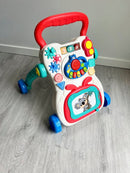 Gåvogn med sjov legefunktionr - Plast - Fra 6 mdr. - Billede 1