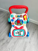Gåvogn med sjov legefunktionr - Plast - Fra 6 mdr. - Billede 1
