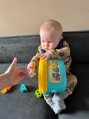 Puttekasse i plast - 16 klodser - Fra 6 mdr.