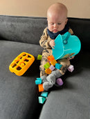 Puttekasse i plast - 16 klodser - Fra 6 mdr.