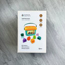 Puttekasse i plast - 16 klodser - Fra 6 mdr. - Billede 1