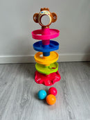 Abe kuglebane - Plast - 3 kugler - Fra 12 mdr. - Billede 1