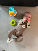 Stabeltårn i plast - Elefant - 5 ringe - Fra 6 mdr