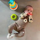 Stabeltårn i plast - Elefant - 5 ringe - Fra 6 mdr