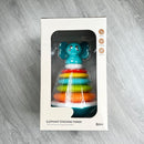 Stabeltårn i plast - Elefant - 5 ringe - Fra 6 mdr - Billede 1