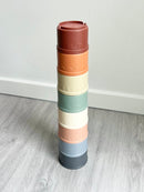 Stabelkopper - Plast - 8 stk - Fra 6 mdr. - Billede 1