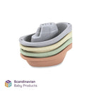 Stabelbåde m. huller - Plast - 6 stk - Fra 6 mdr. - Billede 1