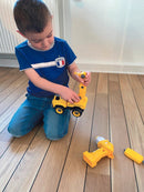 EduShape Byg-Selv-Bil - Kranbil - Fra 3 år. - Billede 1