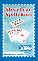 STORE Spillekort - Æske med 54 kort - FSC - Fra 3 år. - Billede 1