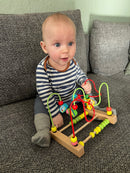 Kuglelabyrint i træ - Fra 1 år