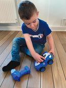 EduShape Byg-Selv-Bil - Politibil - Fra 3 år. - Billede 1