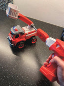 EduShape Byg-Selv-Bil - Brandbil - Fra 3 år. - Billede 1