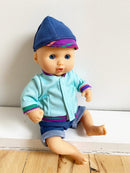 Dukke - 26 cm - Nyfødt Dreng - Europæisk. - Billede 1