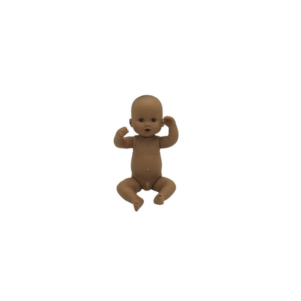 Dukke - 26 cm - Nyfødt Dreng - Afrikansk. - Billede 1