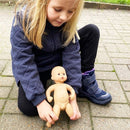 Dukke - 26 cm - Nyfødt dreng - Asiat. - Billede 1