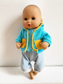 Dukke - 26 cm - Nyfødt dreng - Asiat. - Billede 1