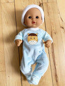 Dukke - 26 cm - Nyfødt dreng - Asiat. - Billede 1