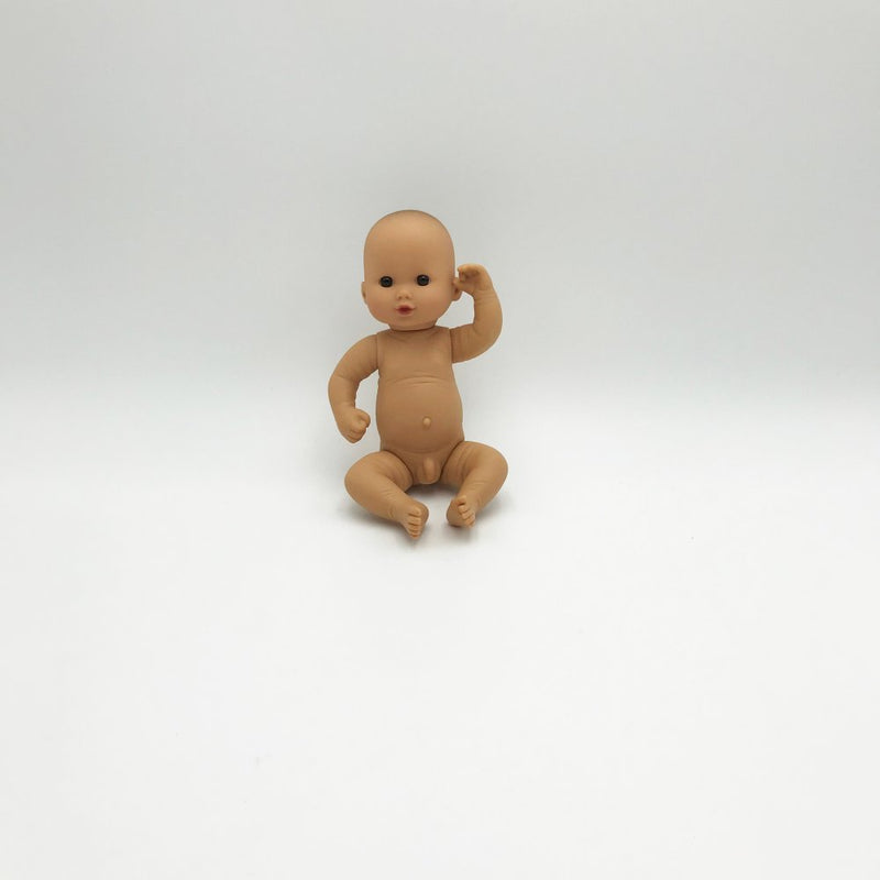 Dukke - 26 cm - Nyfødt dreng - Asiat. - Billede 1