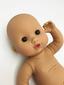 Dukke - 26 cm - Nyfødt dreng - Asiat. - Billede 1