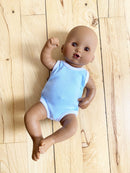 Dukke - 26 cm - Nyfødt dreng - Latinamerikansk. - Billede 1