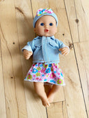 Dukke - 26 cm - Nyfødt Pige - Europæisk. - Billede 1