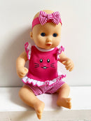Dukke - 26 cm - Nyfødt Pige - Europæisk. - Billede 1