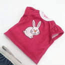 Dukketøj - 25-31 cm - T-shirt & nederdel - Fra 3 år. - Billede 1