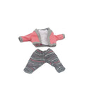 Dukketøj - 25-31 cm - Sweater, Top & Leggins - Fra 3 år. - Billede 1