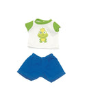 Dukketøj - 25-31 cm - T-shirt & shorts - Fra 3 år. - Billede 1