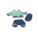 Dukketøj - 25-31 cm - Jakke, Bukser & Cap - Fra 3 år. - Billede 1